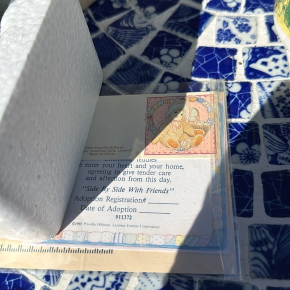 Cherished Teddies Tracie & Nicole Side By Side With Friends Figurine 911372 1992 - Picture 7 of 9